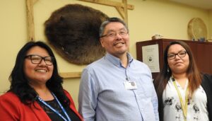 (l-r) APNs Katie Dicker, Solomon Semigak and Christine Abraham